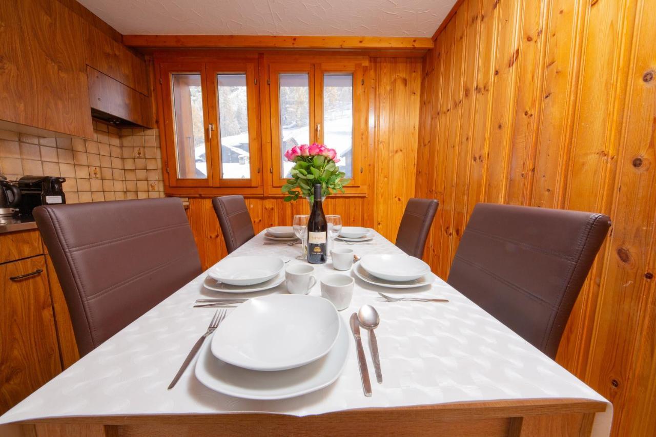 Haus Amour Saas-Grund Buitenkant foto