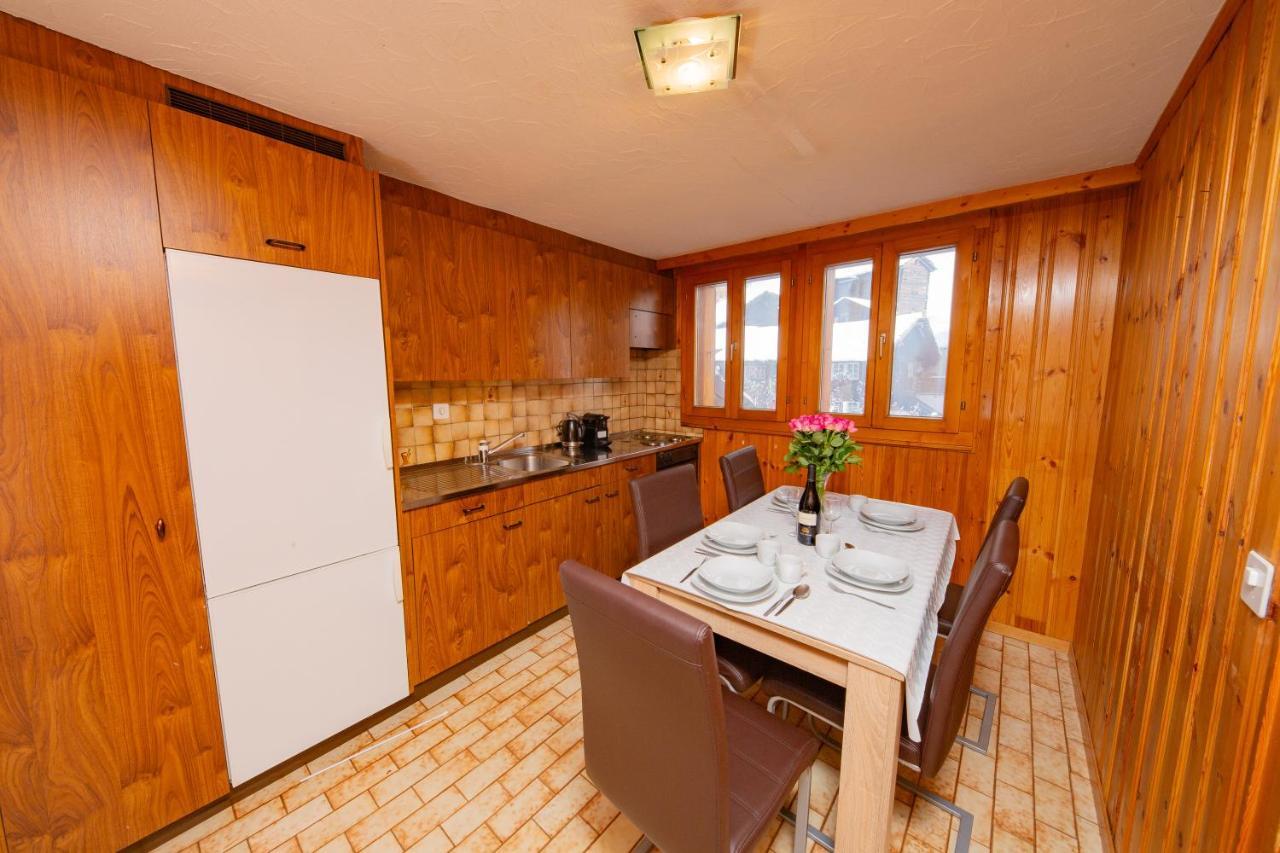 Haus Amour Saas-Grund Buitenkant foto